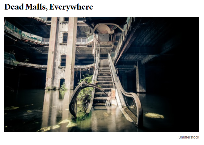 The Atlantic, Our Towns Dead Malls Everywhere